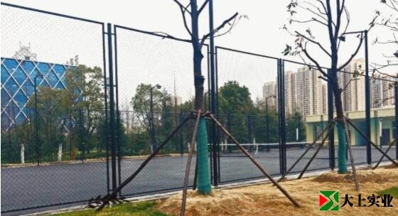 烽勝公園西側(cè)唯一的體育場(chǎng)地，室外網(wǎng)球場(chǎng)